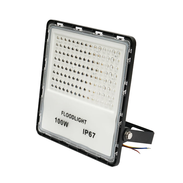 Proiettore LED 100W, 220V, 6500K, IP67, 270x260x35mm