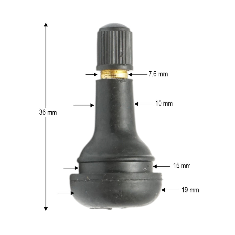 Valvola per pneumatici tubeless da 36 mm TR412