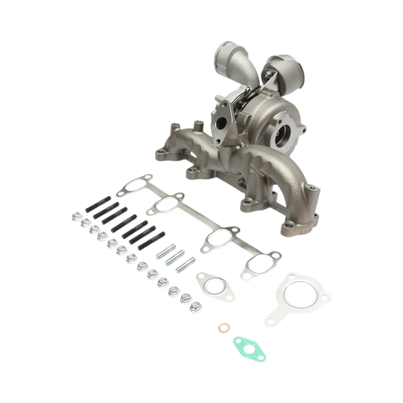 Turbocompressore per Seat Leon, Toledo II, VW Bora, Golf IV; motore 1.9 TDI, anni 02.00-06.06; codici OEM GT1749MV, 038253016G, 038253016GV, 038253016GX, 03G253014G, 03G253014GV, 03G253014GX, 03G253016R, 03G253016RV, 03G253016RX