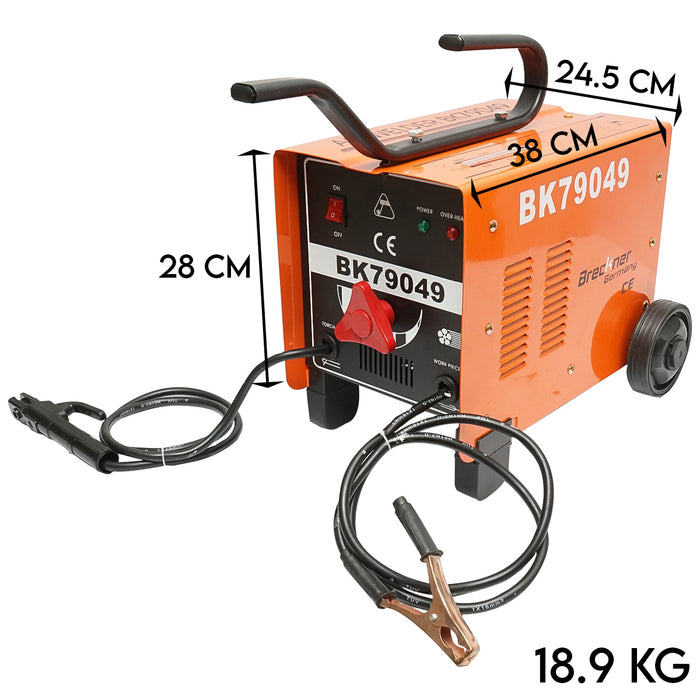 Saldatrice MMA 200A, 220V, elettrodo 2,5-4mm Breckner Germany