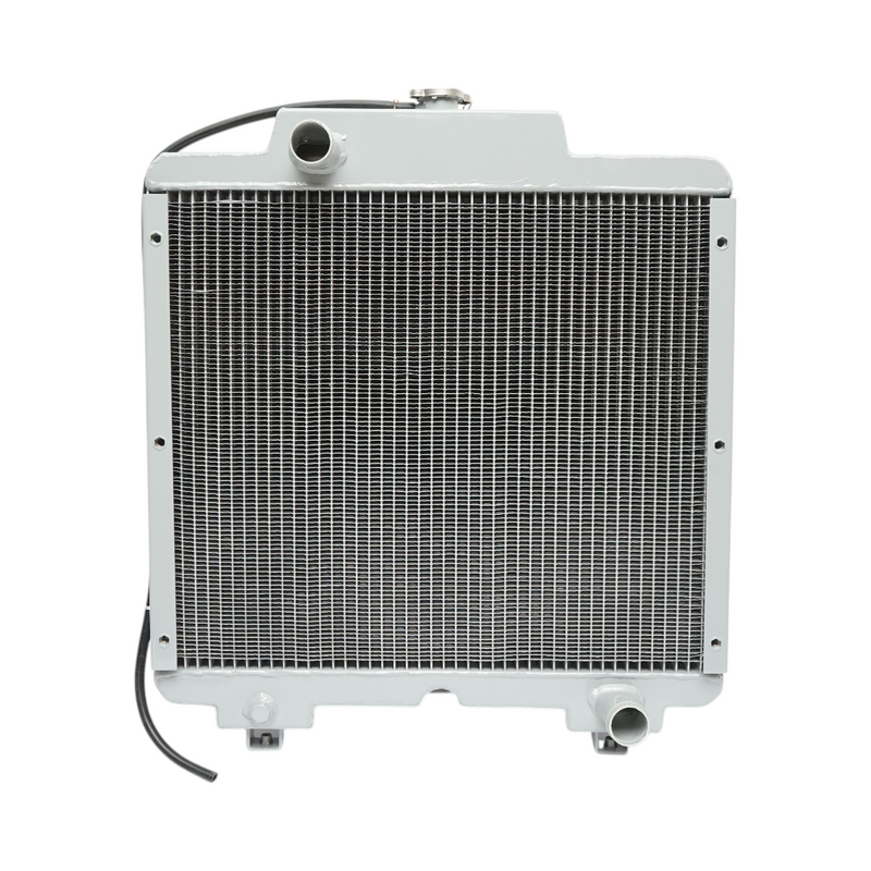 Radiatore di raffreddamento acqua per New Holland serie TD5000 e Case IH serie JX, dimensioni 615 × 555 × 98 mm, codice OEM 87681423.