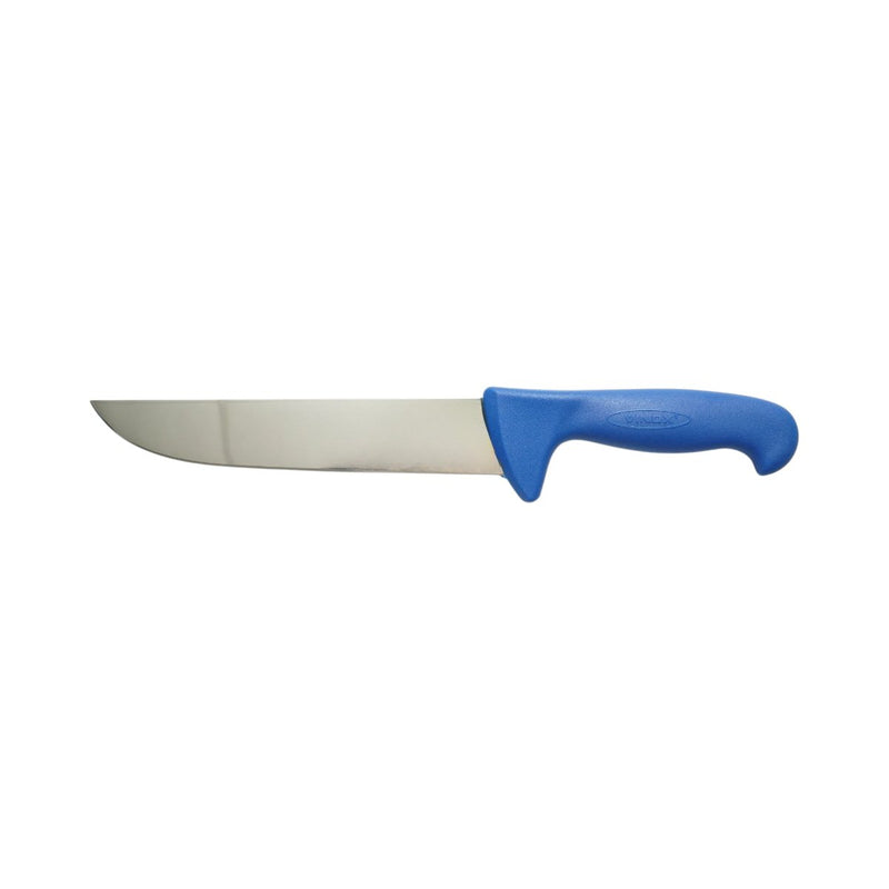 Coltello da macellaio professionale da 21 cm, lama in acciaio 5Cr15MoV, manico in nylon blu Breckner Germany