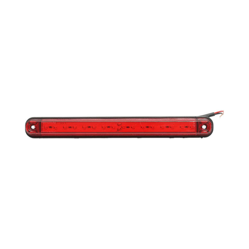 Luce di ingombro laterale a LED slim 12-24V rossa, 16 LED, 235x26,5x21 mm Breckner Germany