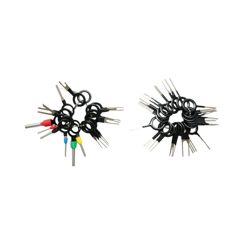 Set di 38 utensili per la rimozione di terminali da connettori elettrici Breckner Germany