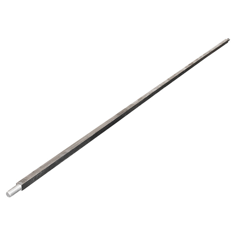 Asse quadro 40x40 mm per erpice a dischi, L=4000 mm, M36, estremità femmina-femmina