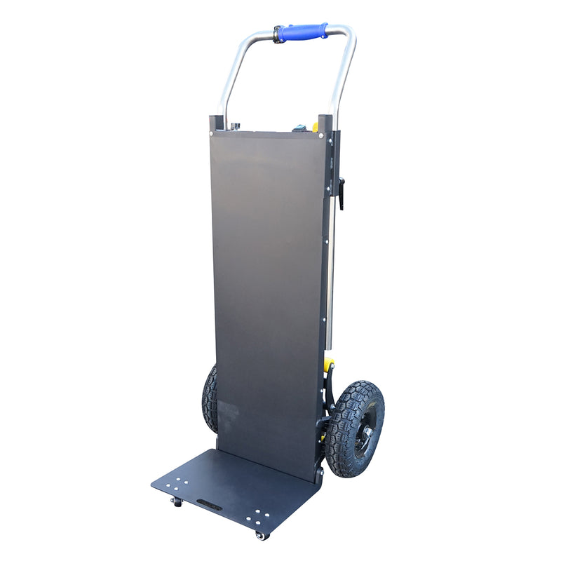 Carrello elettrico saliscale per carichi da 1500 W, portata massima 200 kg