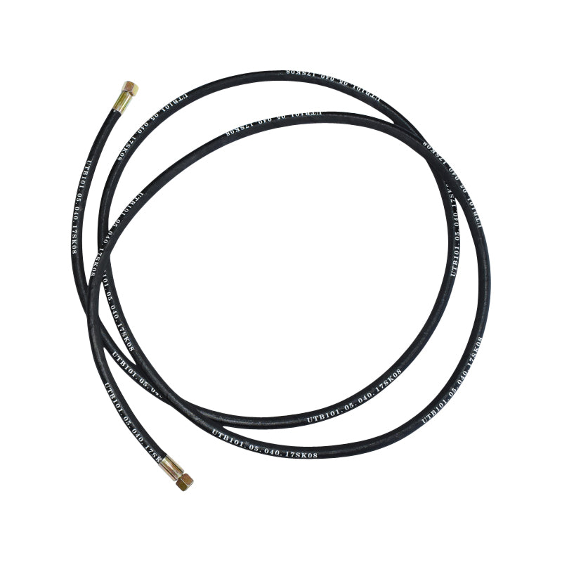 Tubo ad alta pressione 2SN DN10 con raccordi pressati idraulicamente, L = 4000 mm (riduzione M20x20)