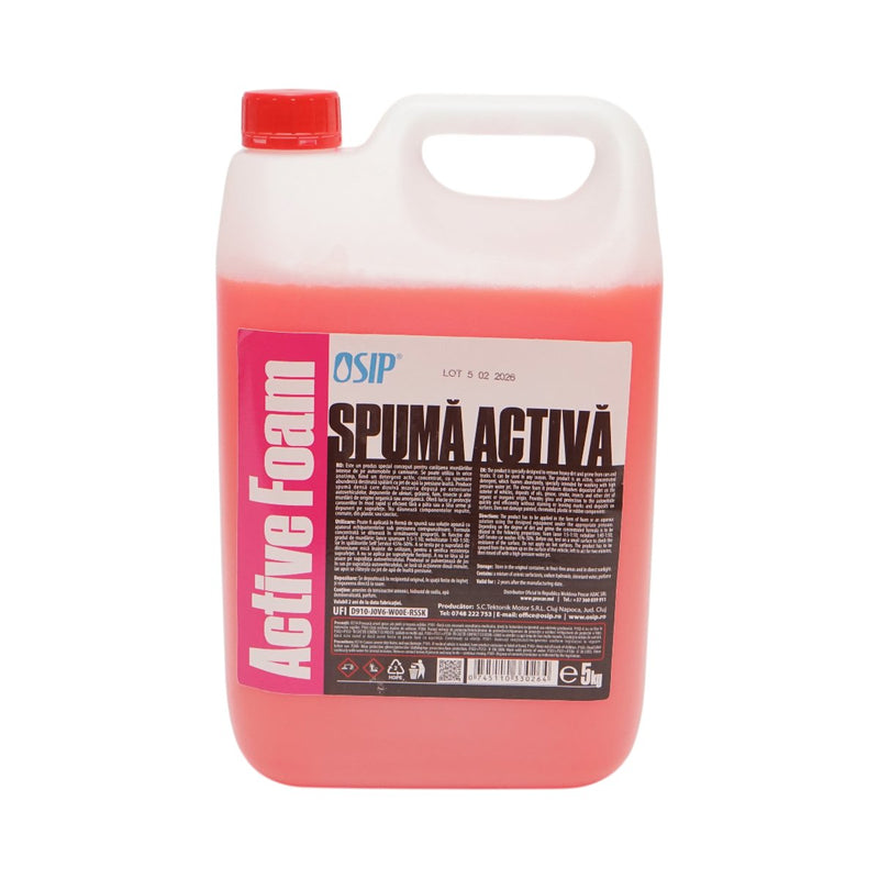 Detergente professionale concentrato Osip a schiuma attiva per esterni auto, 5 kg