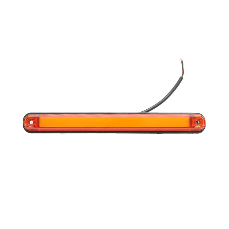Luce di ingombro laterale LED NEON sottile, 12-24V, ambra, 235x26,5x21 mm Breckner Germany