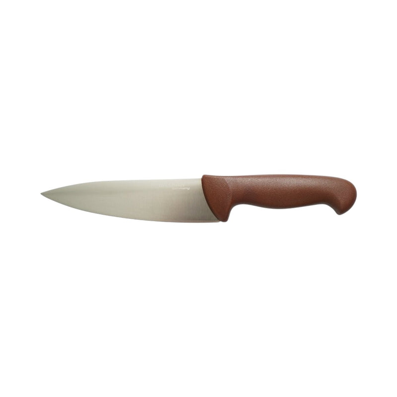 Coltello da chef professionale da 18 cm, lama in acciaio 5Cr15MoV, manico in PP marrone Breckner Germany