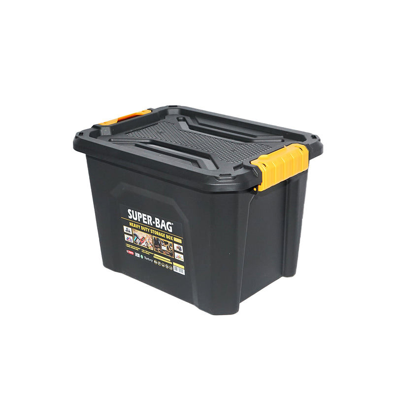 Contenitore robusto con coperchio, 18 L, 385x295x260 mm