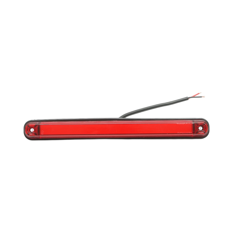 Luce di ingombro laterale LED NEON 12-24V rossa slim 235x26,5x21 mm Breckner Germany