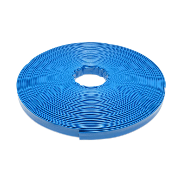 Tubo piatto per acqua per irrigazione in PVC 2 pollici, lunghezza 100 m, PN4. Breckner Germany