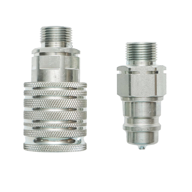 Valvola di passaggio maschio/femmina con raccordo M20×1,5 mm, con filettatura esterna. Breckner Germany