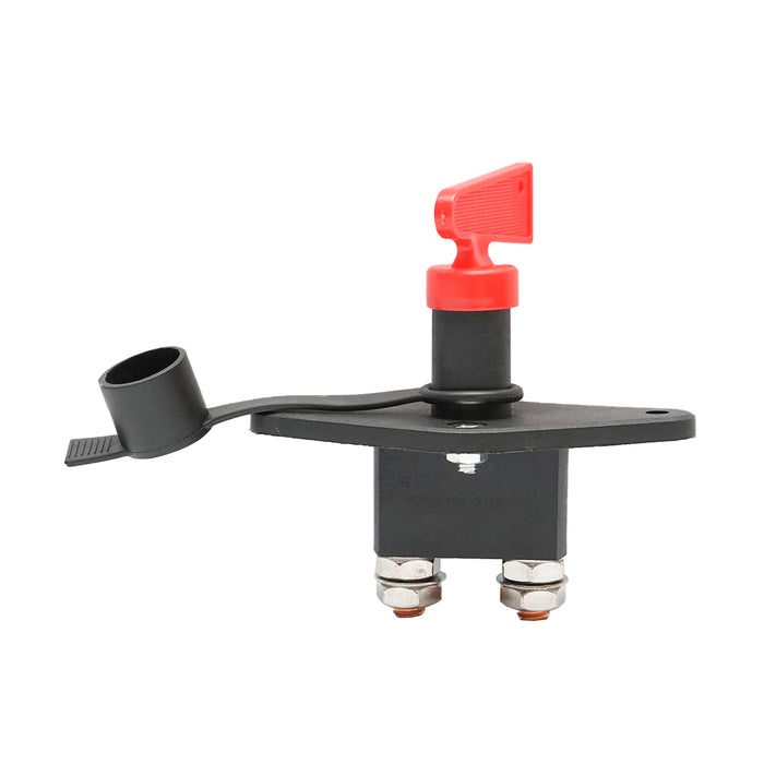 Contatto generale 12/24V connettore in rame M10, chiave in plastica con protezione, distanza di serraggio 100mm Breckner Germany