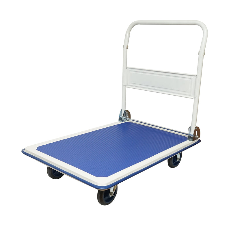 Carrello a pianale, portata 300 kg, 910x610x875 mm