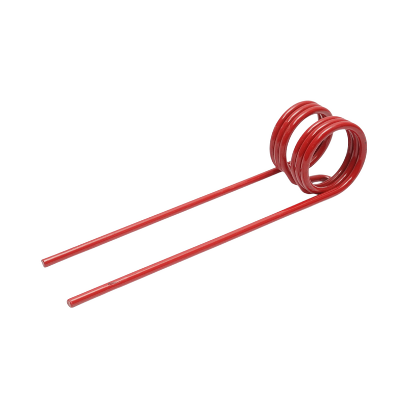 Dente elastico per ranghinatore rotativo 264x57x6, codice OEM 5251433-0397