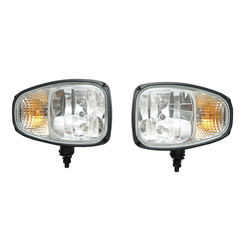 Set di fari anteriori con indicatori di direzione destro e sinistro 12V HR-A-015 Breckner Germany