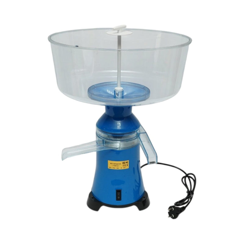 Separatore di panna dal latte o per scrematura automatica 60W, 220V, contenitore in plastica 7L, capacità 80 L/h