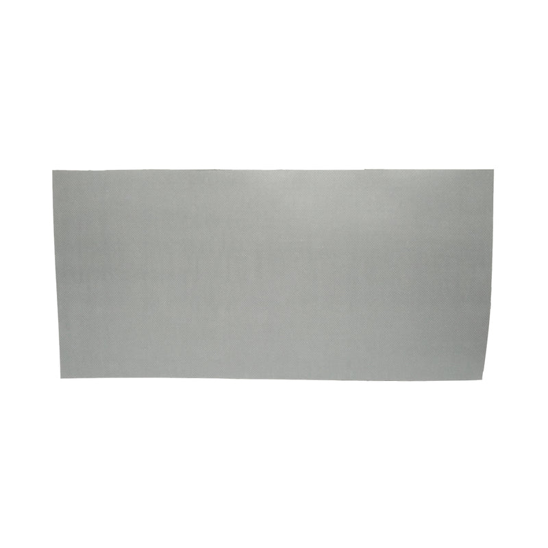 Lastra in fibra compressa con inserto metallico, larghezza 0,5 m, lunghezza 1 m, spessore 1,8 mm (grigia)
