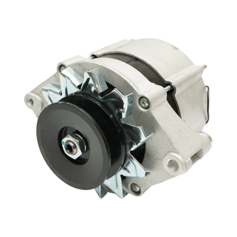 Alternatore 14V, 55A John Deere, codici OEM 11201946, 6005027729, 6005706651, 72735277, 7700053087, 7700058009, 7700058810, AL28516, AL67175, AL81346, AZ26910