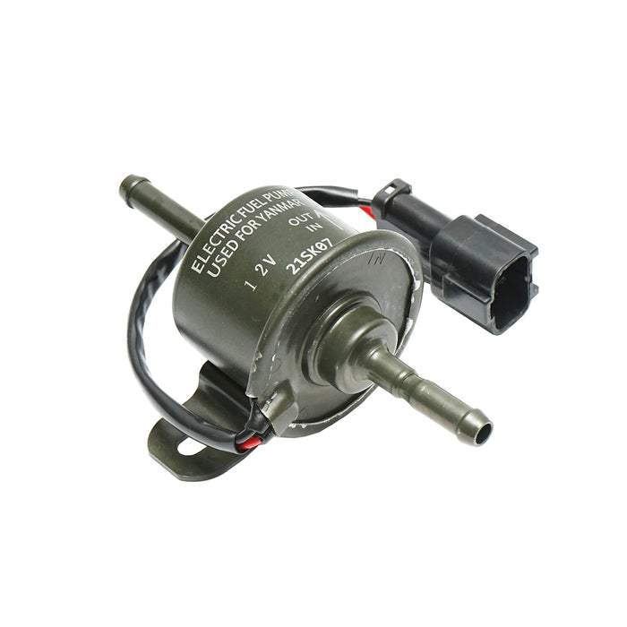 Pompa carburante elettrica universale, 12V, L=130mm, fi 8mm per diesel/benzina OEM YK-3104