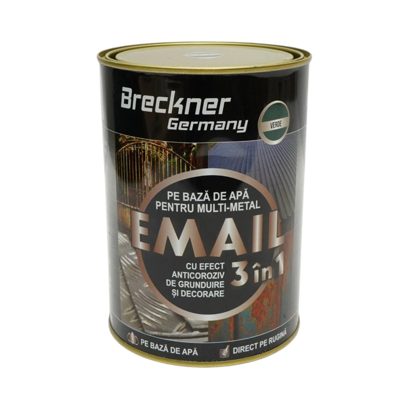 Smalto anticorrosivo 3 in 1 "John Deere Green" per metallo, 2 kg, applicabile direttamente sulla ruggine, a base d'acqua. Breckner Germany