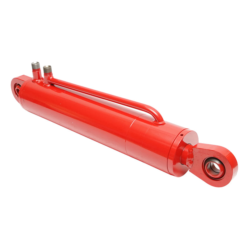 Cilindro idraulico per trattore forestale, rosso RAL 2002, 704 × 403 mm