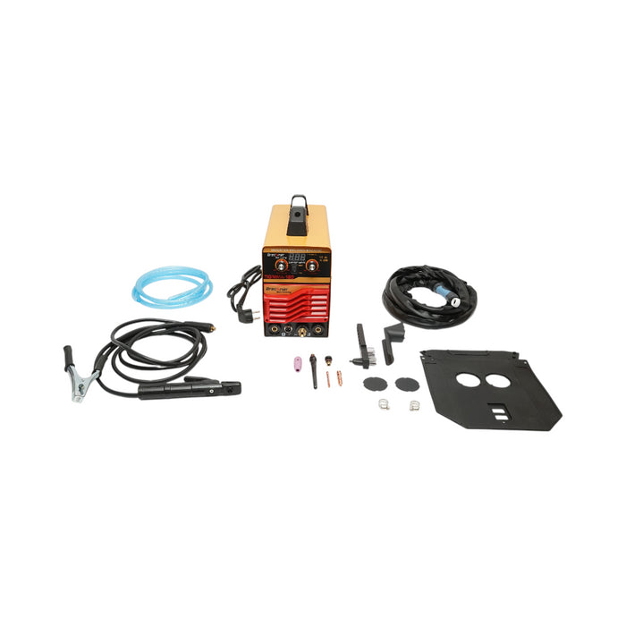 Saldatrice inverter 160A TIG/MMA, 220V con display digitale, tecnologia IGBT Breckner Germany