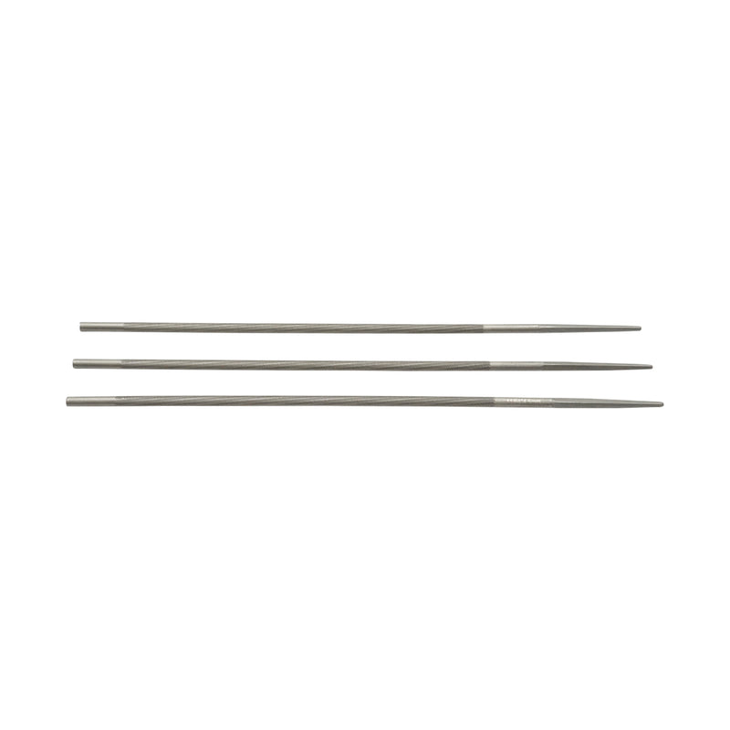 Set di 3 lime tonde per affilatura motoseghe, 4,5x200 mm Breckner Germany