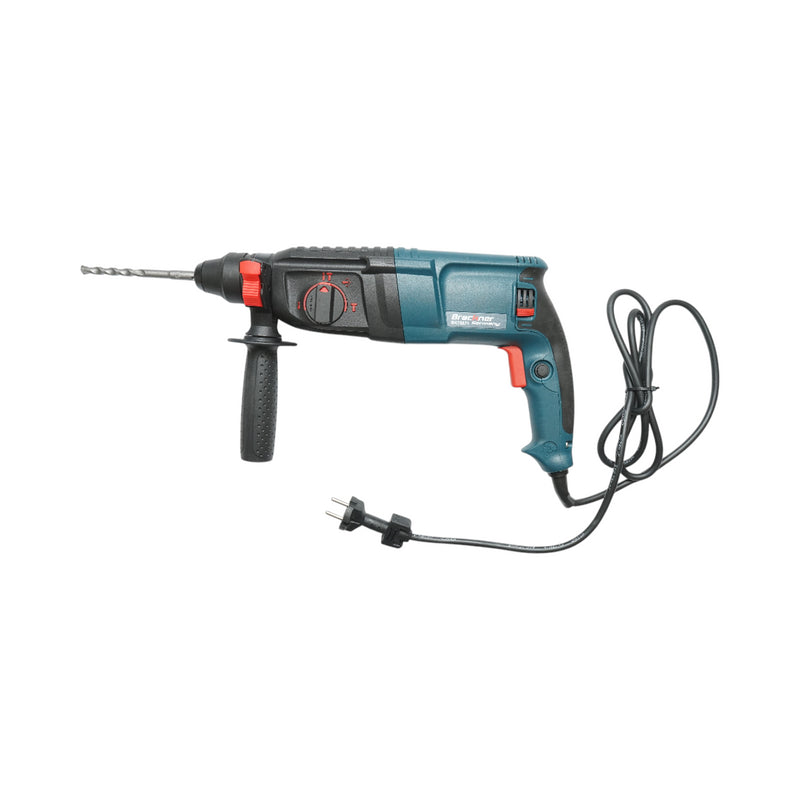 Martello tassellatore (rotopercussore) – 800 W Energia d’impatto: 3 Joule Mandrino: SDS Plus Diametro massimo foratura: 26 mm Breckner Germany