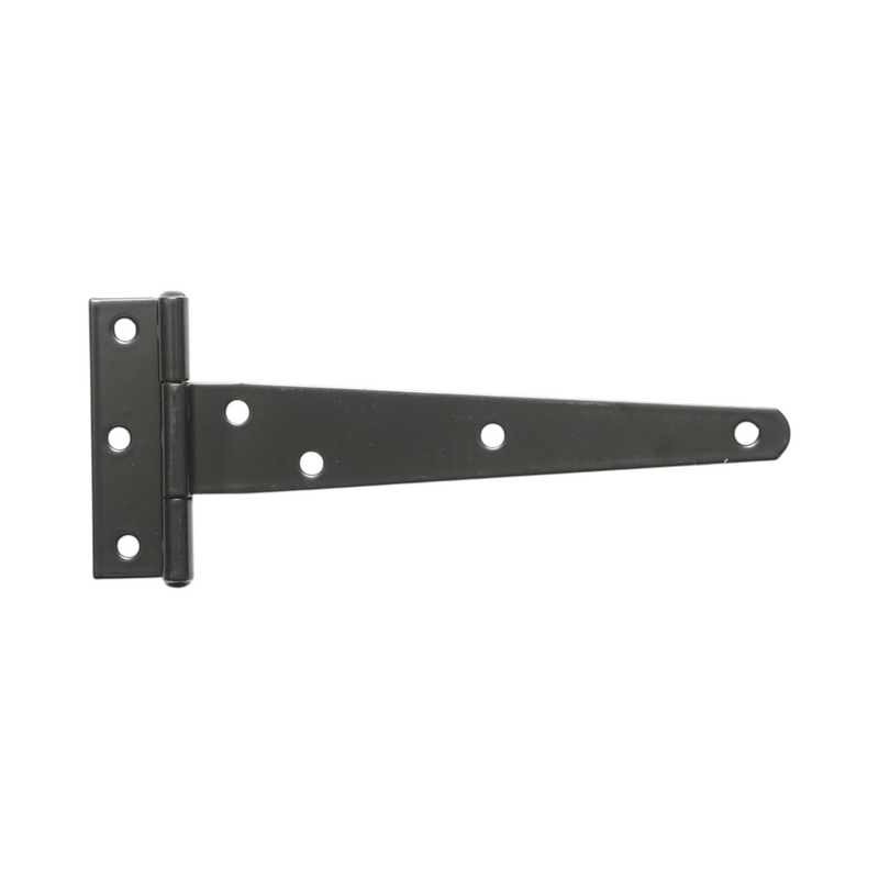 Cerniera a T per cancelli, 70x174 mm, acciaio nero, viti incluse