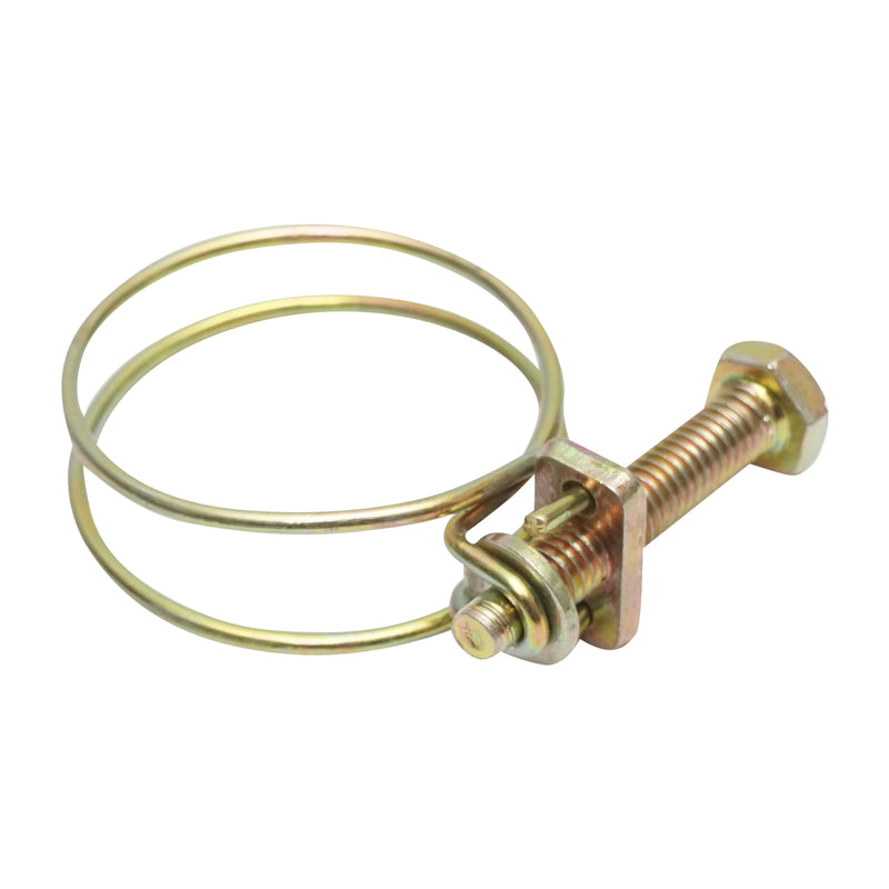 Fascetta stringitubo in filo metallico da 31-36 mm con vite M6x40 mm Breckner Germany