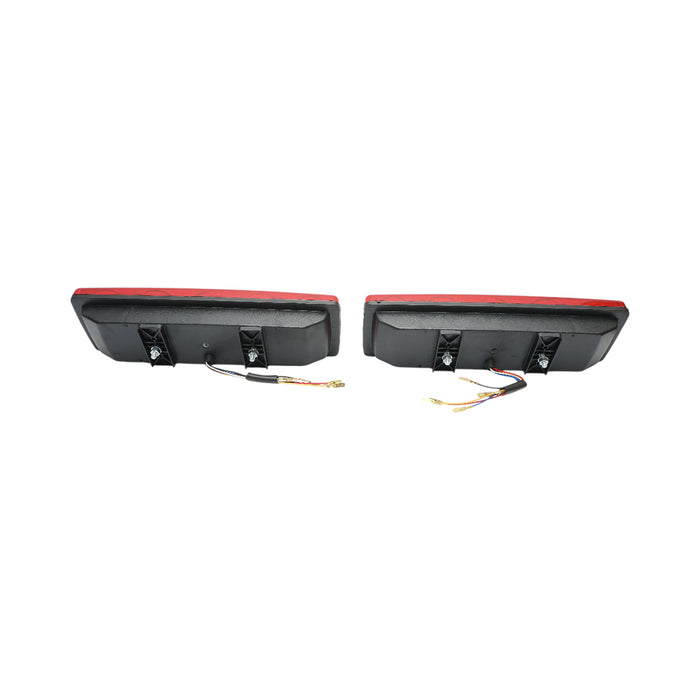 Set di luci posteriori per camion DAF 24V sinistra-destra 412x129x70mm Breckner Germany