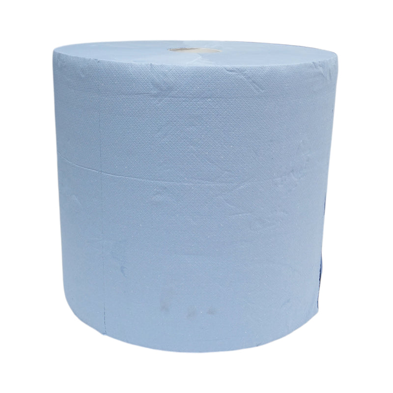 Rotolo di carta industriale blu Celtex Superblue a 3 veli, 36x36 cm, 1000 strappi/rotolo (59573)