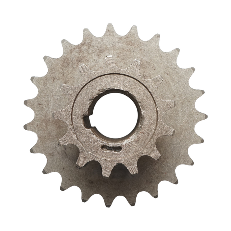 Pignone doppio per mietitrebbia New Holland, 30 mm, Z=13/23, codice OEM 80378353, 378353