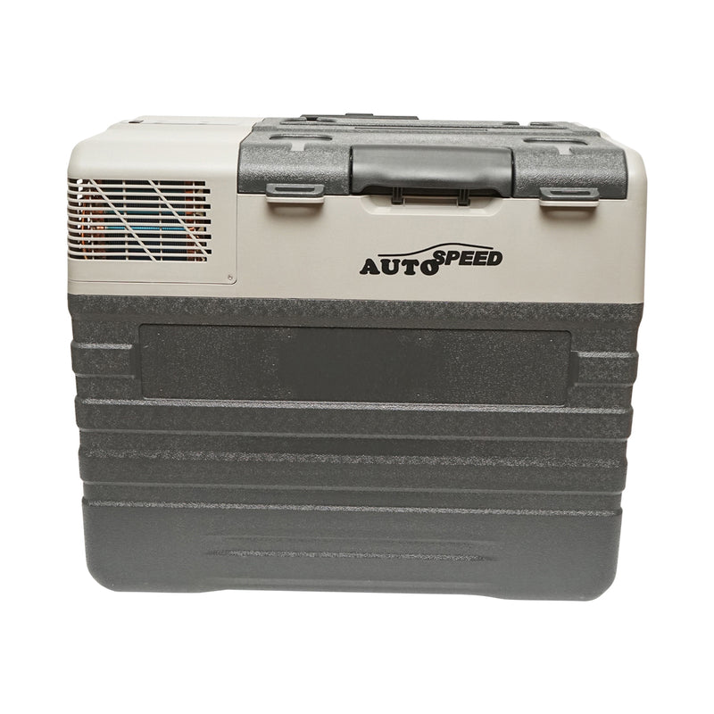 Frigorifero da auto con compressore e ruote tipo trolley 52L 12-24-220V 60W