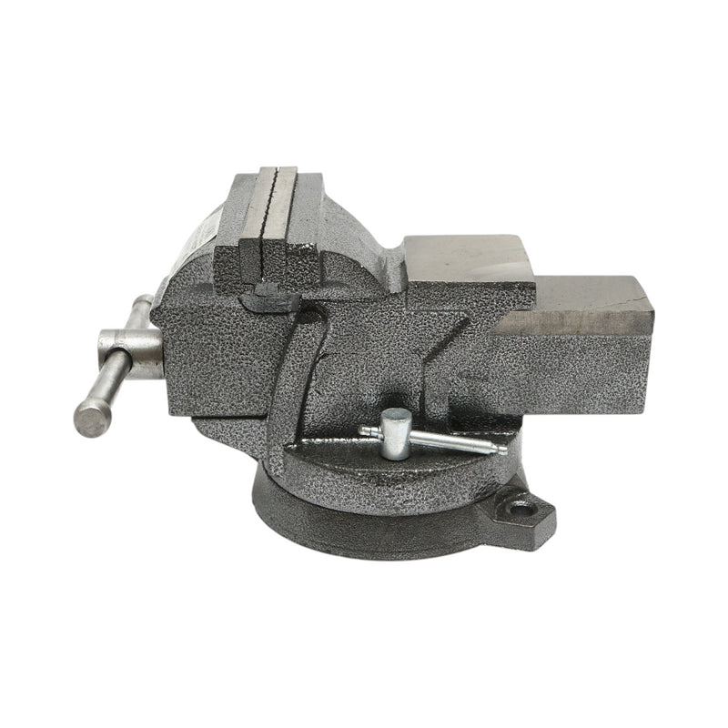 Morsa a base rotante e incudine Crownman da 100 mm