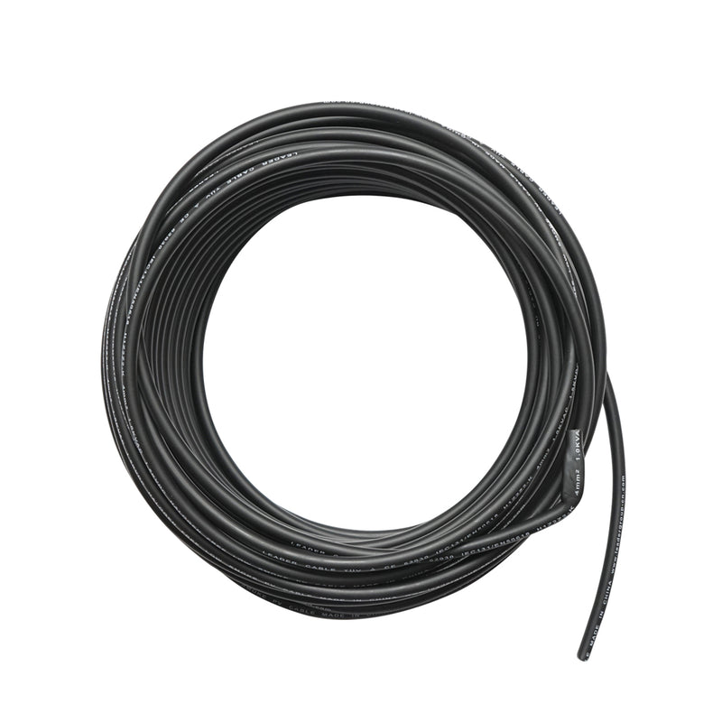 Cavo per pannelli solari Leader H1Z2Z2-K, 4 mm x 20 m, nero, 1,5 kV