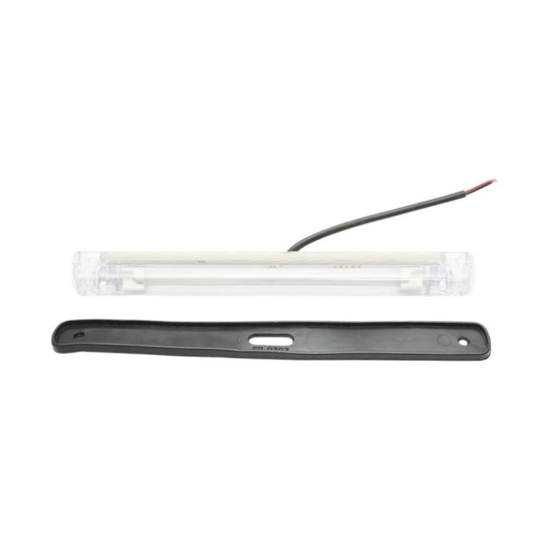 Luce di ingombro rossa a LED da 24V per cabina di autocarro, 6 LED, 240x26x25 mm Breckner Germany