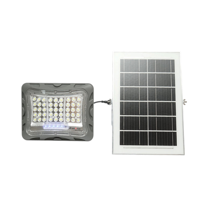Lampada LED da 6500K con pannello solare da 10 W, batteria LiFePO4 da 3,2 V/5000 mAh e telecomando (IP65) Breckner Germany