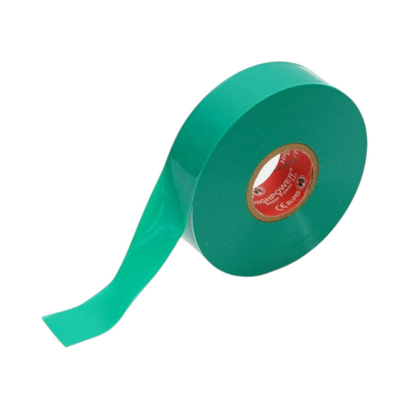 Nastro isolante in vinile verde Premium Super Power 33+ HighPower 19 mm x 20 m