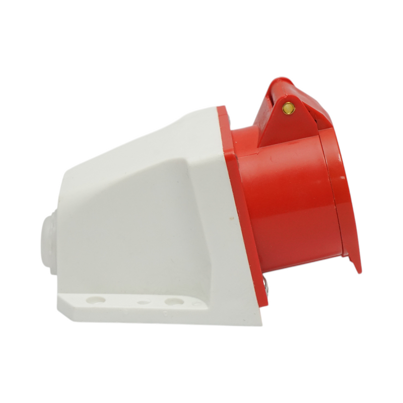 Presa industriale trifase da superficie 16A, 380V, IP44, 6H Breckner Germany