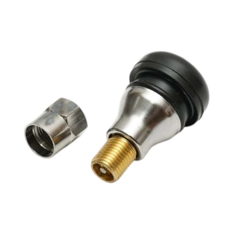 Valvola premium cromata in EPDM da 35 mm TR412C per pneumatici tubeless auto
