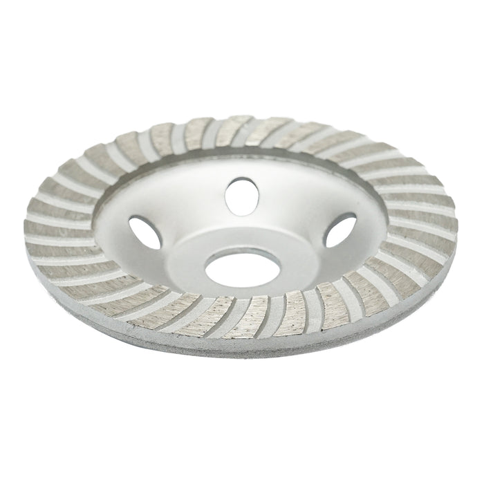 Disco diamantato segmentato 125x22.23mm per levigatura di calcestruzzo, granito e marmo Breckner Germany