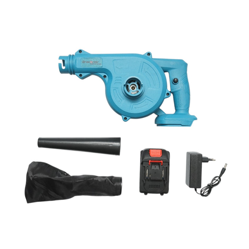 Soffiatore da giardino 400 W, batteria agli ioni di litio 21 V/1500 mAh, portata d'aria 3,8 m³/min Breckner Germany