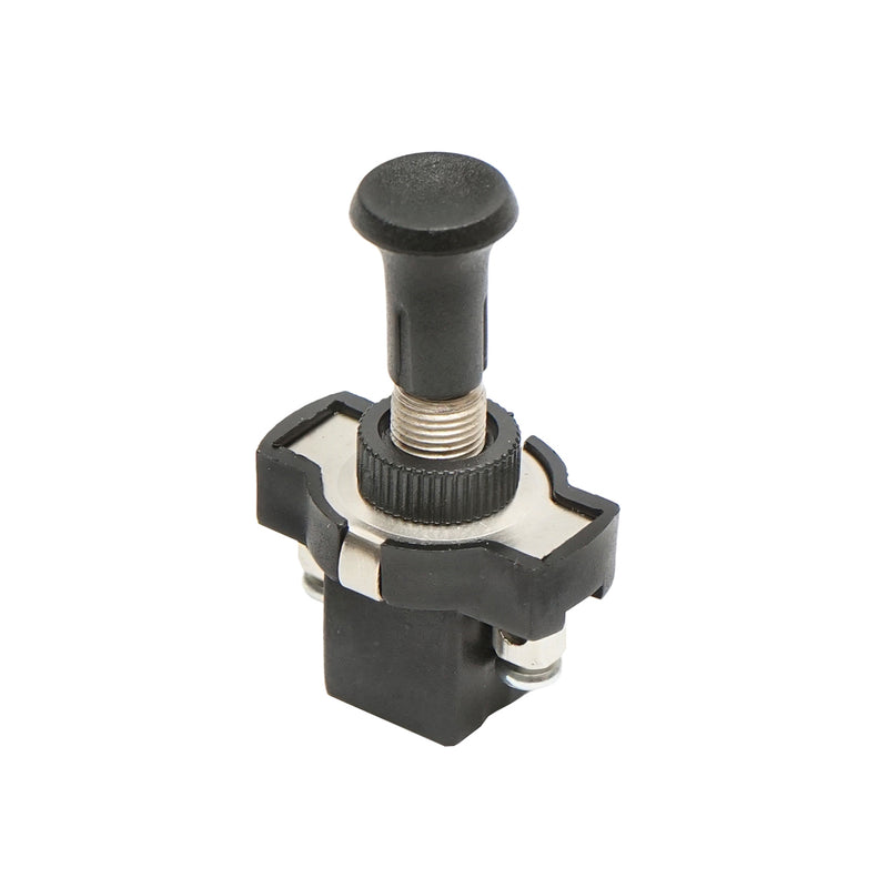 Interruttore corto 12V/5A interruttore a strappo ON/OFF con dado in plastica Breckner Germany