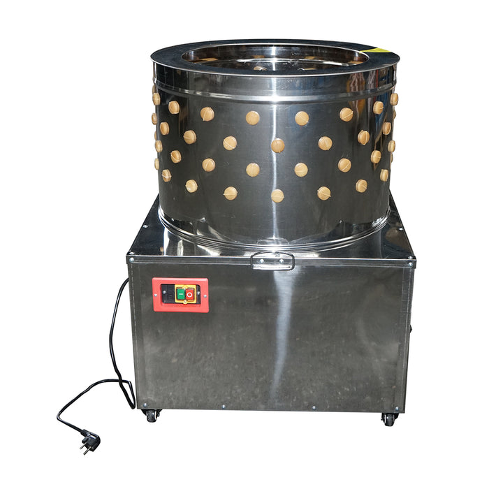 Spennatore per uccelli in acciaio inox, capacità massima 2200W, 220V. 6 uccelli, 157 dita, 240 giri/min IP68