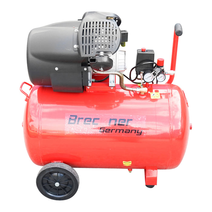 Volume del compressore d'aria 100L potenza del compressore d'aria 2,2kW/3CP pressione massima 8 Bar, volume dell'aria aspirata 316L Breckner Germany