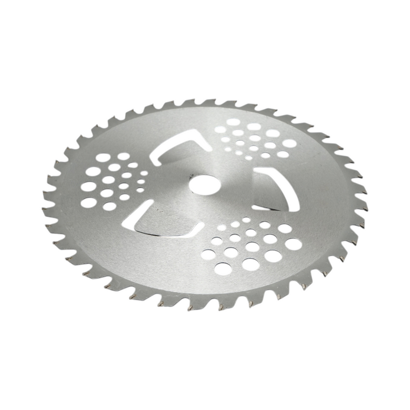 Disco circolare in metallo duro 255 × 25,4 × 1,15 mm, 40 denti per decespugliatore a spalla THOR.